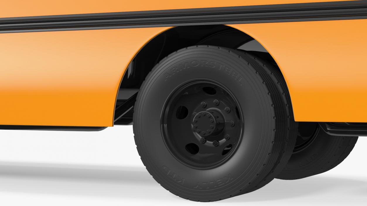 Blue Bird TX3 School Bus 3D model