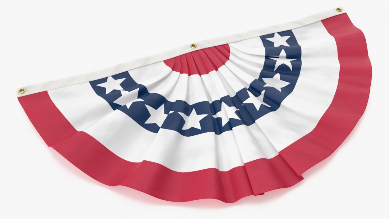 3D United States Flag Bunting