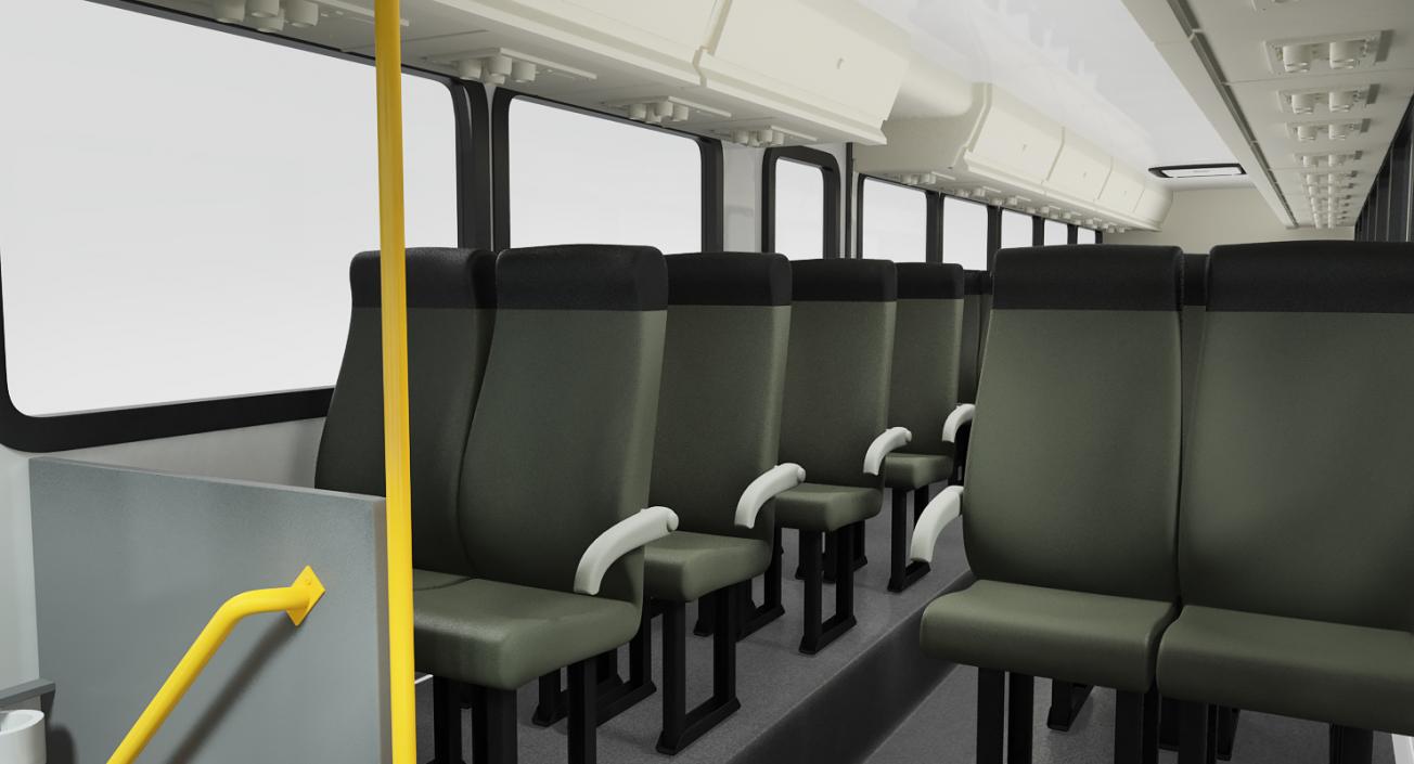 Intercity Bus MCI 102DL3 3D model