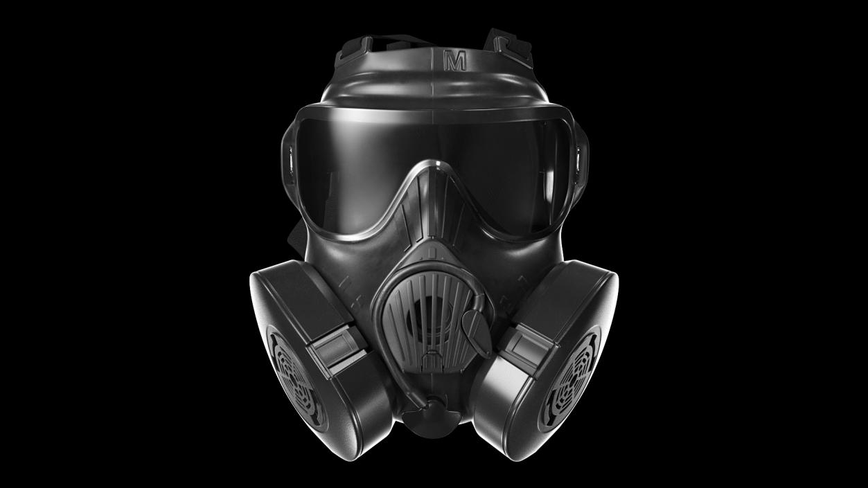 Joint Services General Purpose Mask M50 3D model