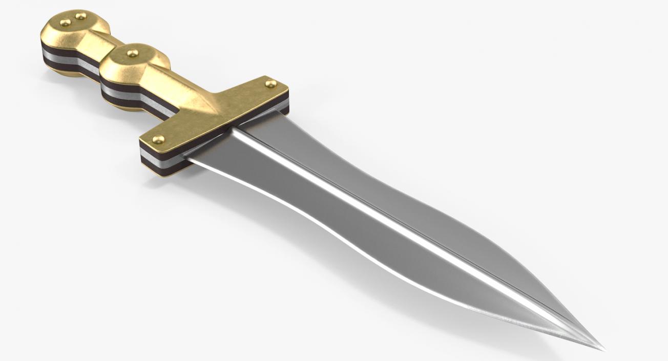 3D Roman Pugio Dagger model