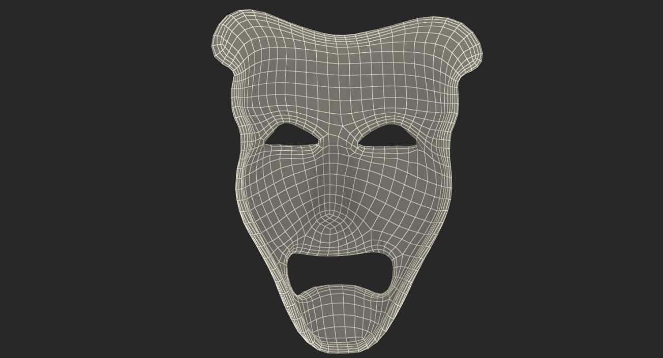 3D model Tragedy Theatre Mask
