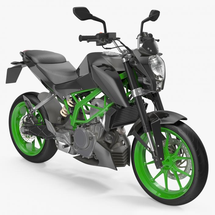Generic Sport Motorcycle 3D model