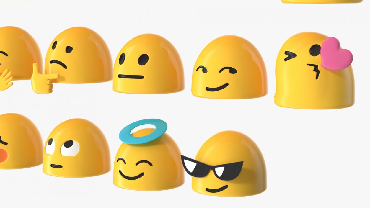 Android Emoji Set 3D