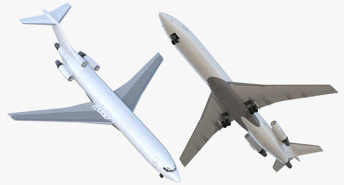 3D Boeing 727-200F Generic model