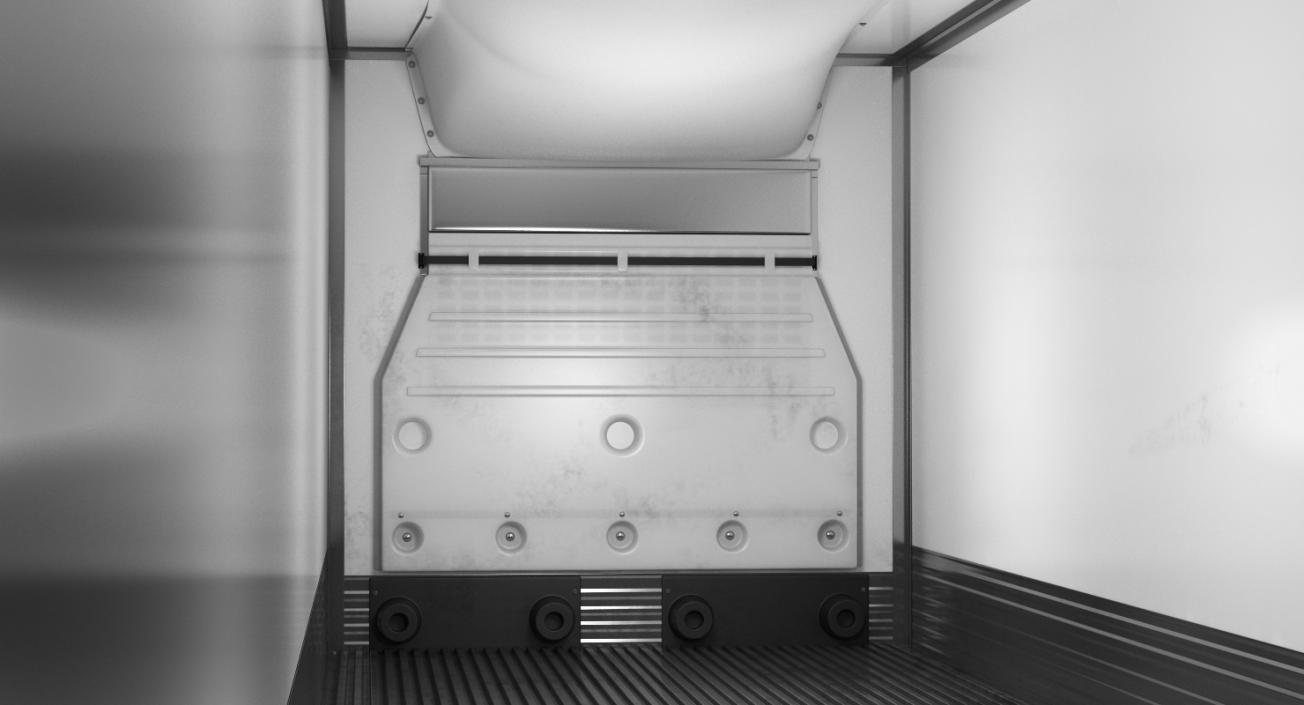 3D Large Semi Trailer Refrigerator