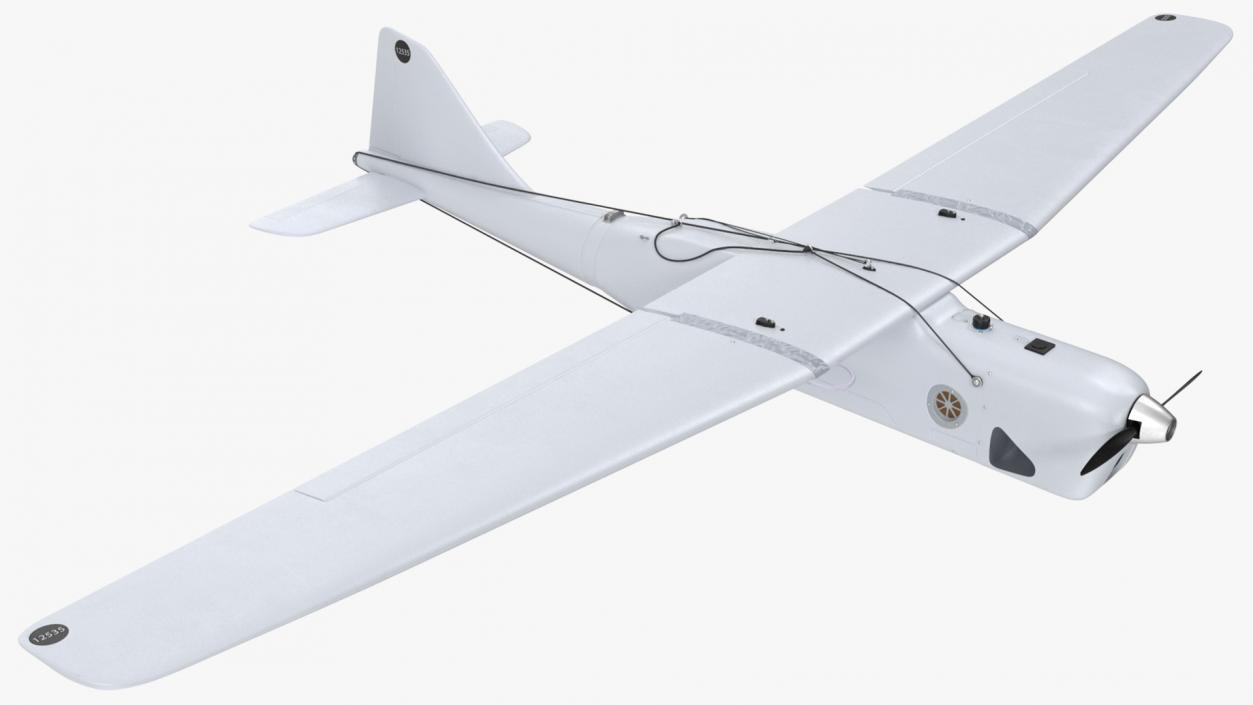 Orlan 10 Russian UAV Rigged 3D