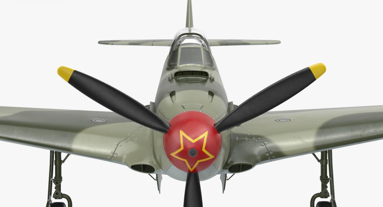 3D WWII Aircraft Big Collection model