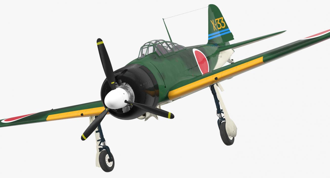3D WWII Aircraft Big Collection model