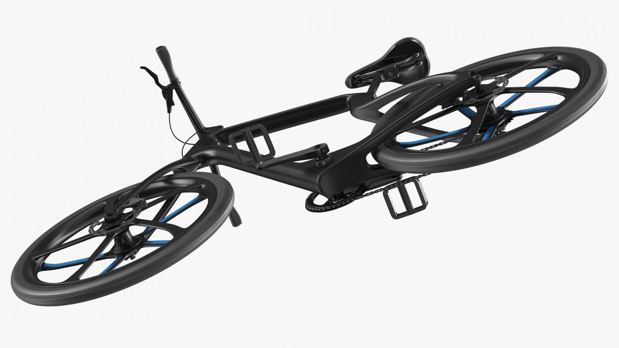 3D Carbon Electric Road Bicycle model