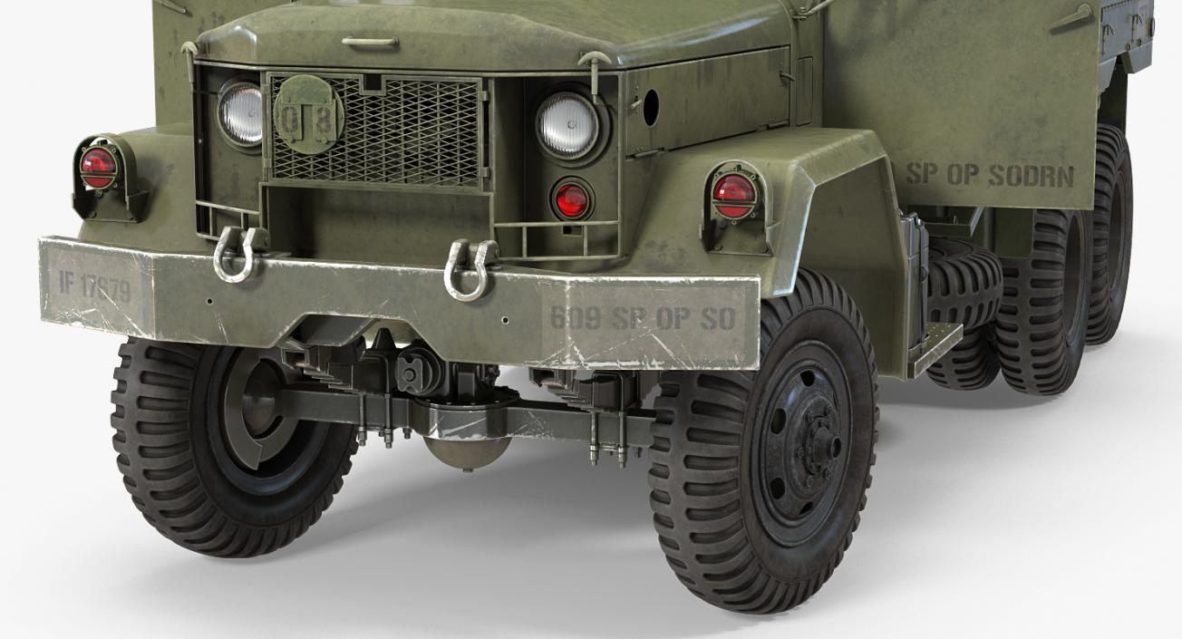 3D M109 Shop Van model