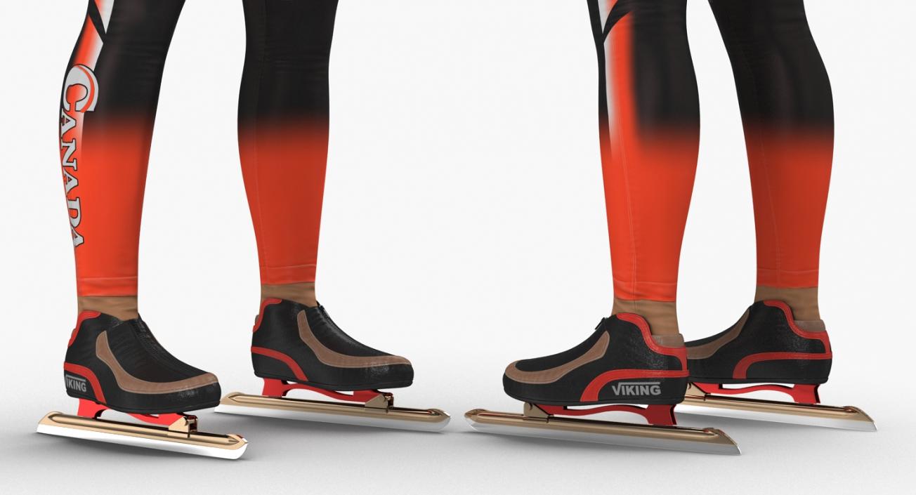 Speed Skater 2 3D model