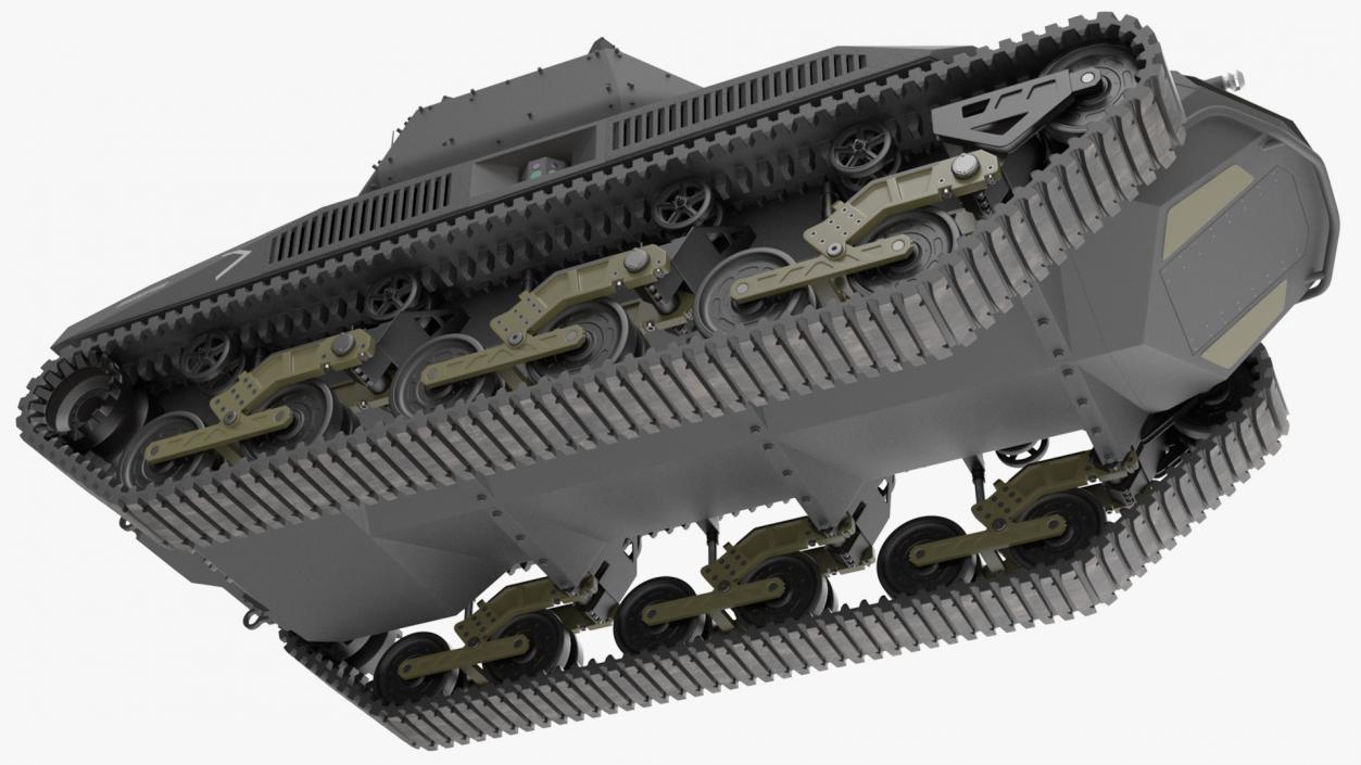 3D model Ripsaw M5 Electric Tank Rigged