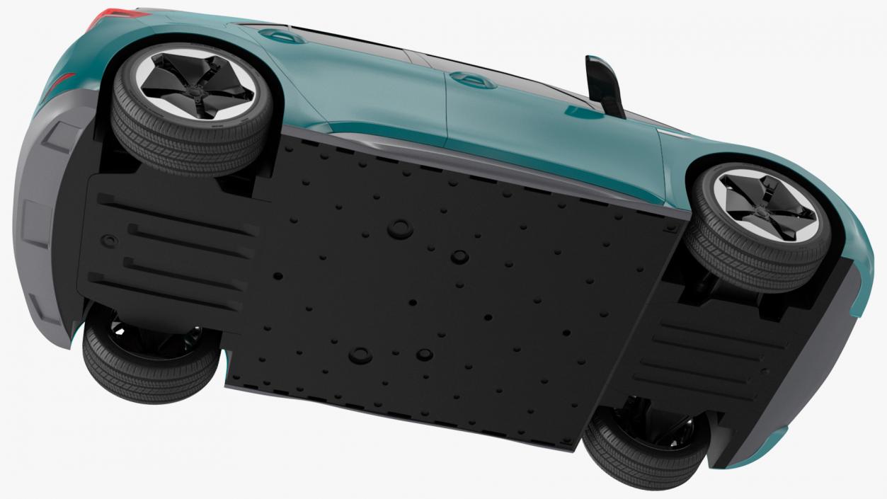 Electric Car Hatchback 3D