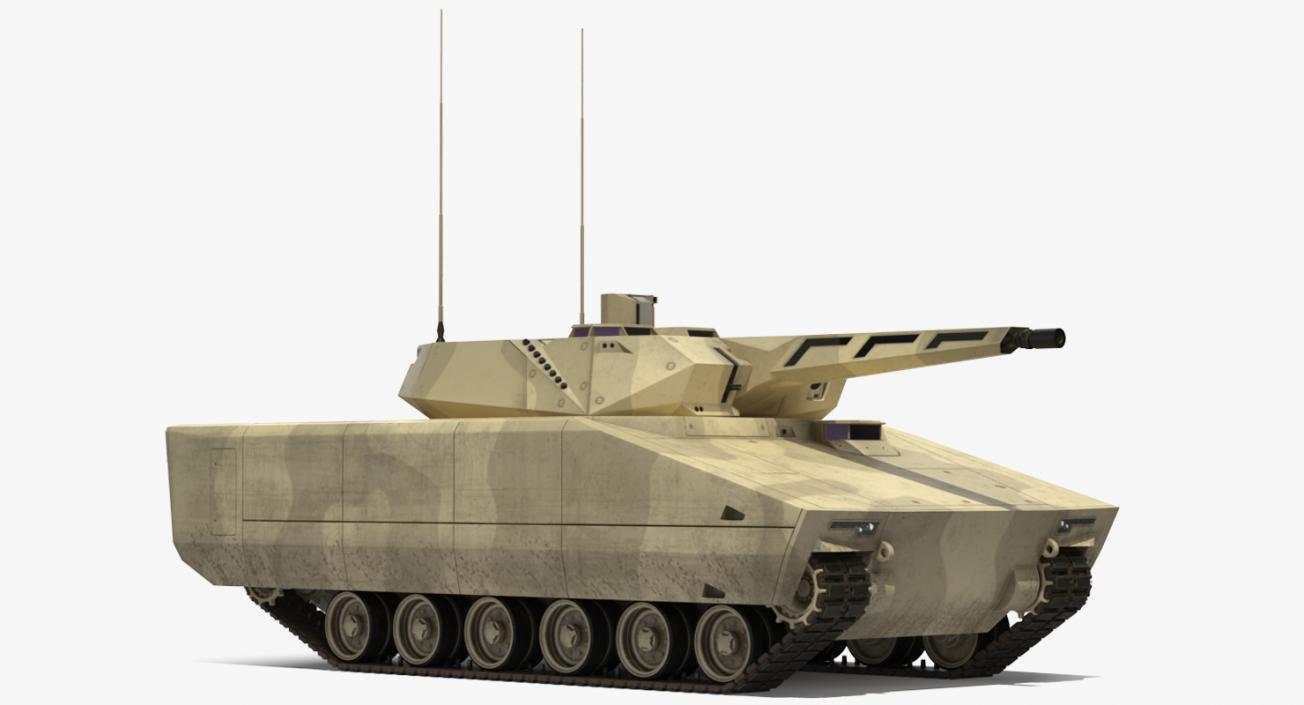 3D model IFV Lynx KF41 Desert
