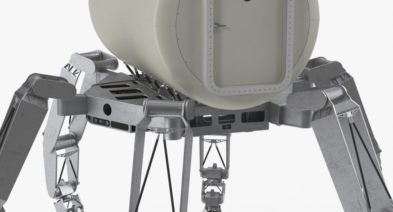 Lunar Rover Cargo Module Generic 3D