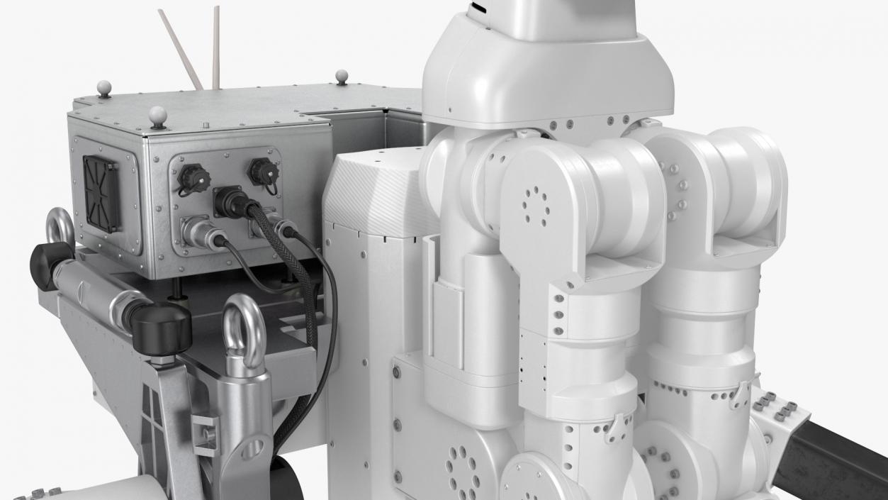 3D model Lunar Robotic Rover Rigged for Maya