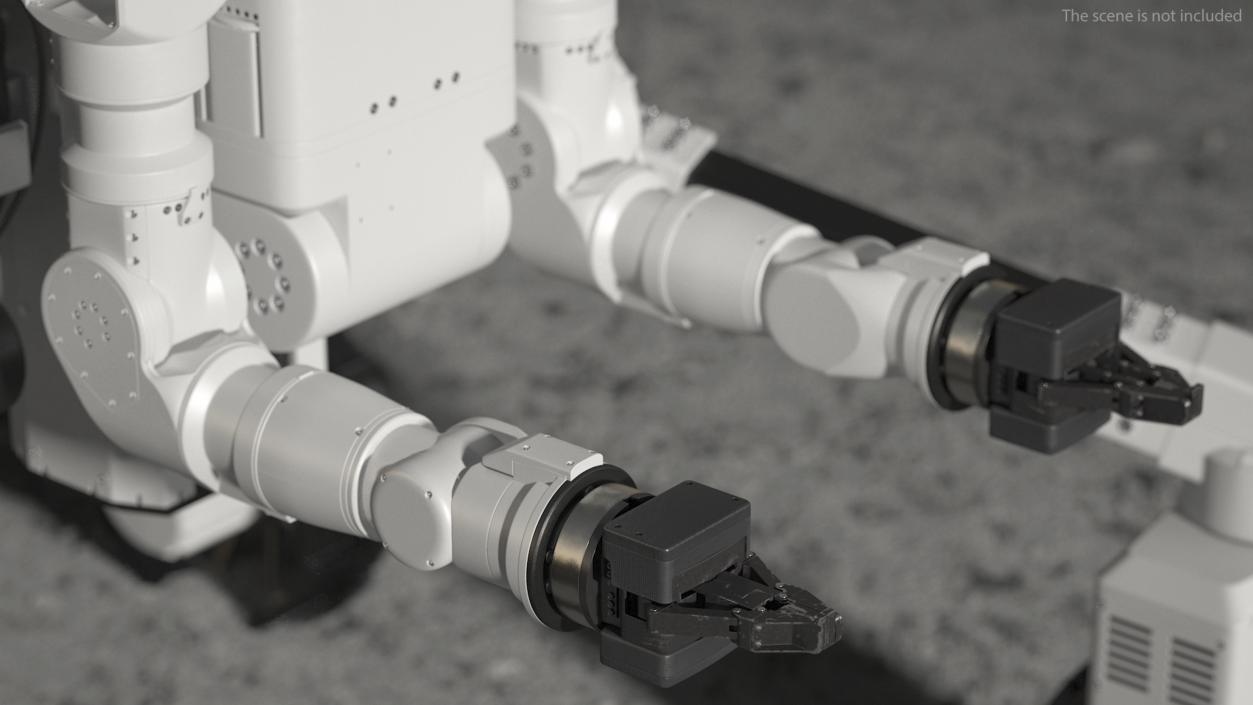 3D Lunar Robotic Rover Rigged
