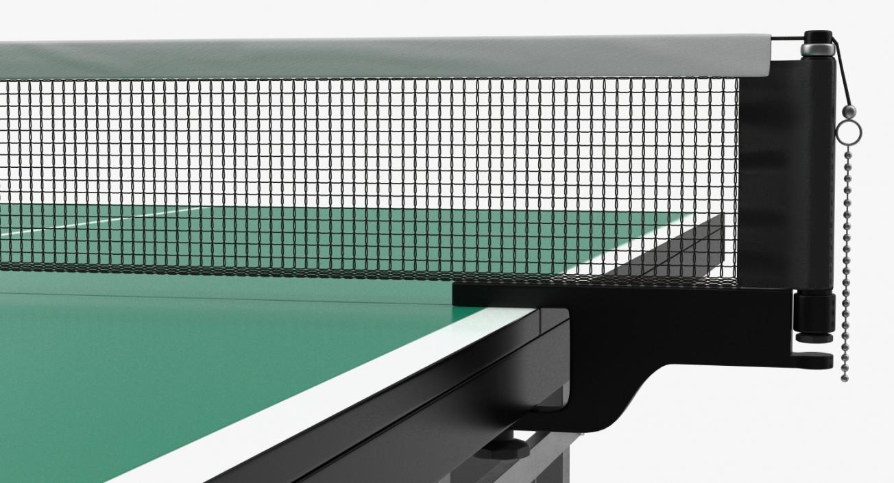3D model Ping Pong Table with Paddle Generic
