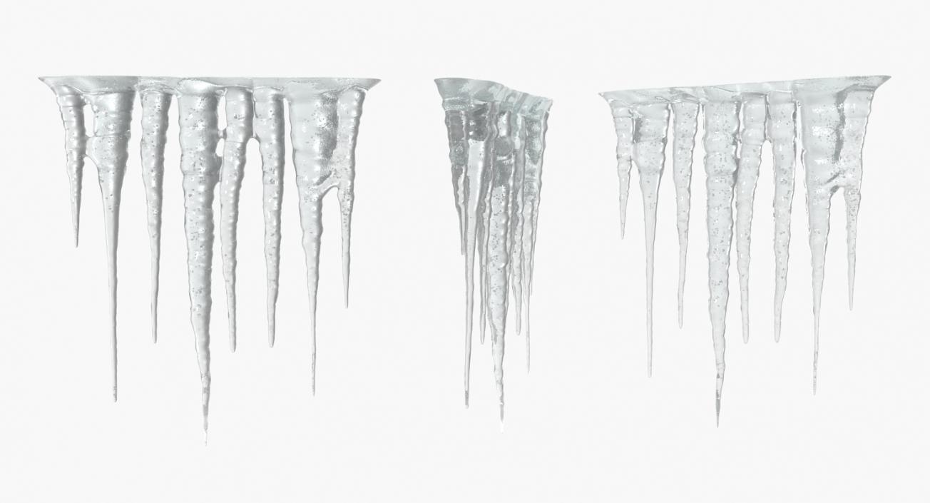 3D Ice Icicles