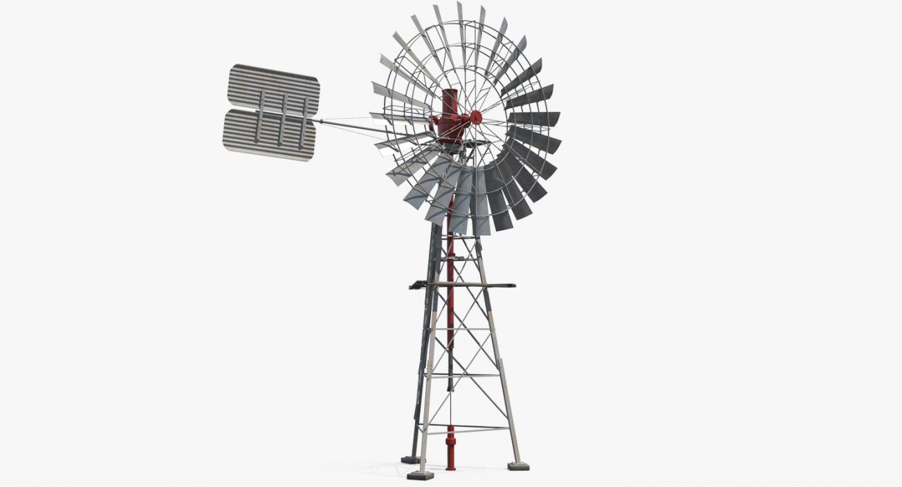 Comet Windmill 3D model