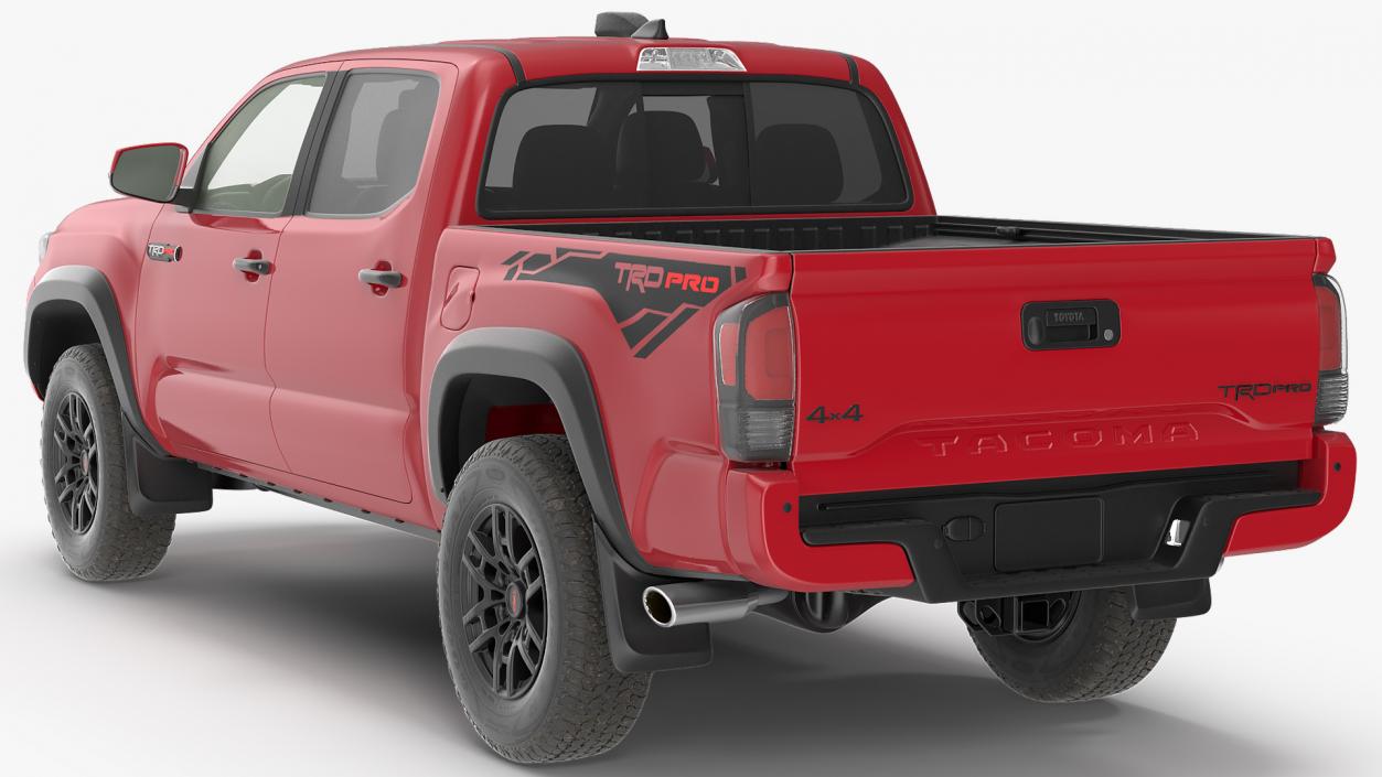 Toyota Tacoma TRD Pro Barcelona Red Metallic 2021 3D model