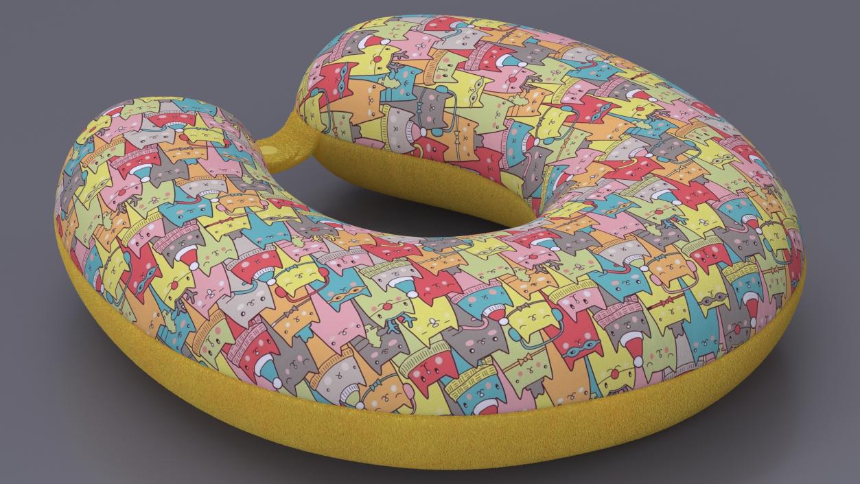 3D Travel Neck Pillow U Shape