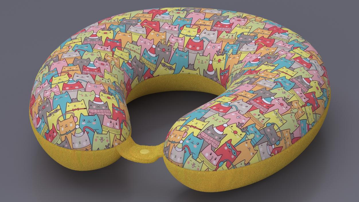 3D Travel Neck Pillow U Shape