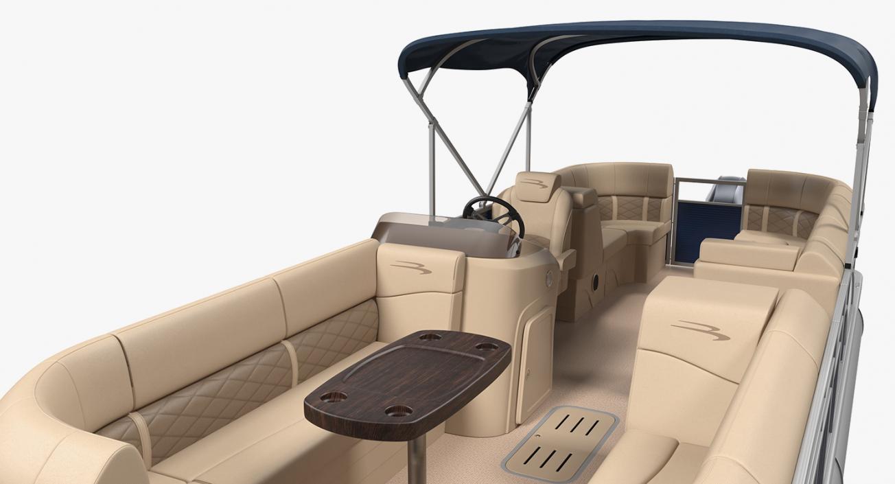 3D Pontoon Boat Bennington SX25 model
