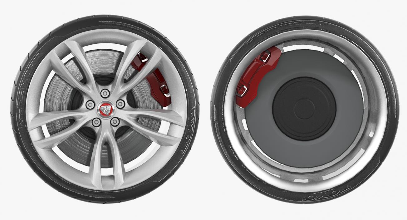 Jaguar Wheel 3D
