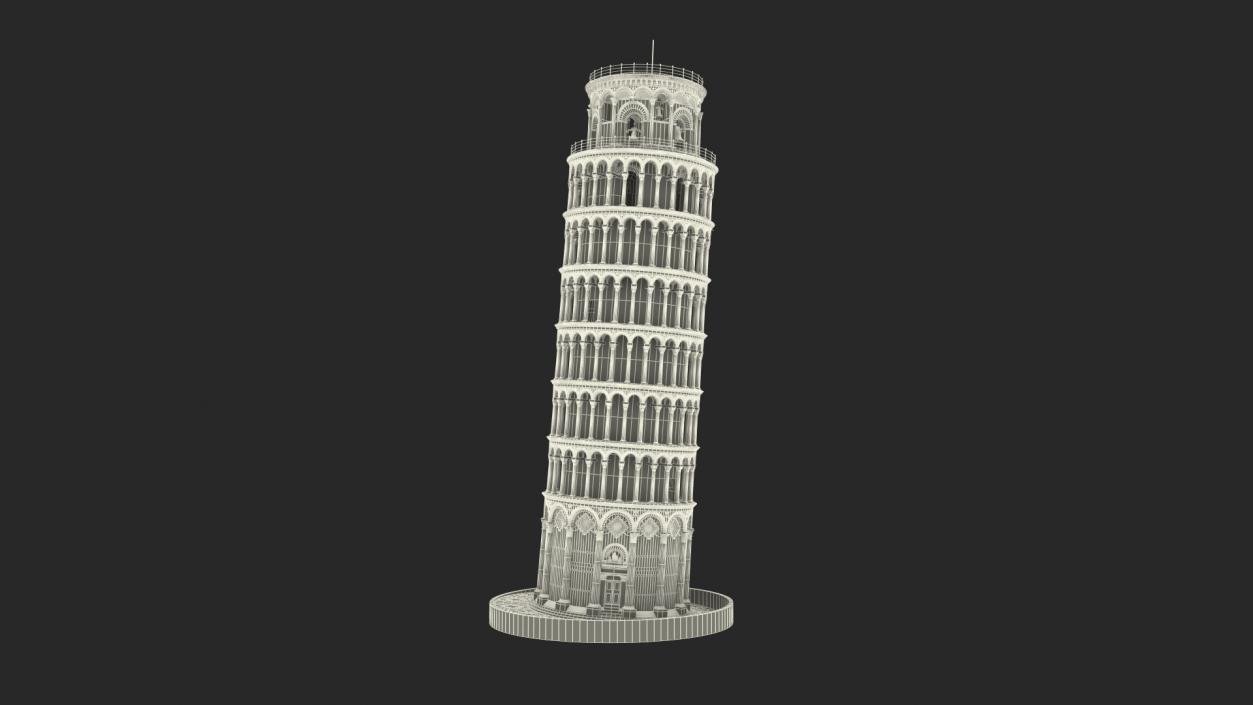 3D Leaning Tower of Pisa
