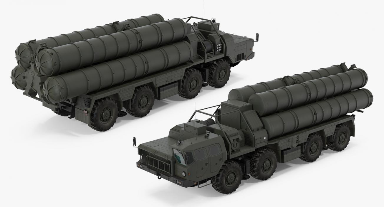 S-300 Russian SAM System 3D model