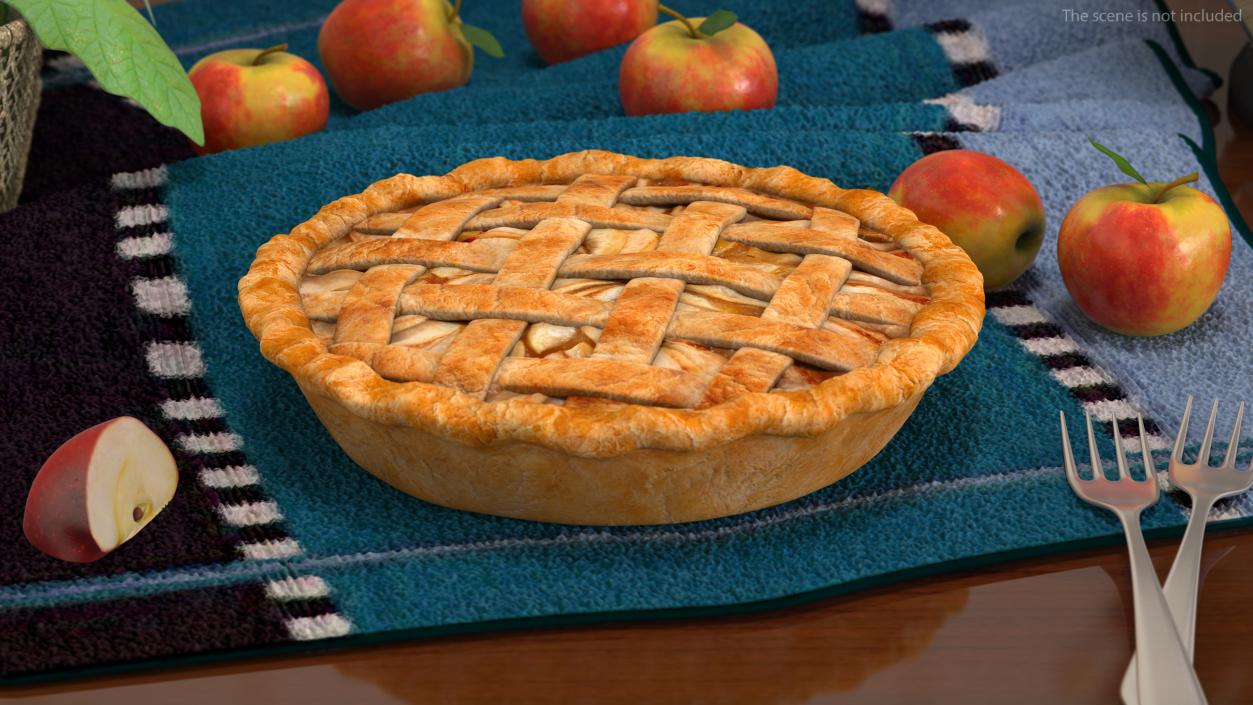 Lattice Apple Pie 3D