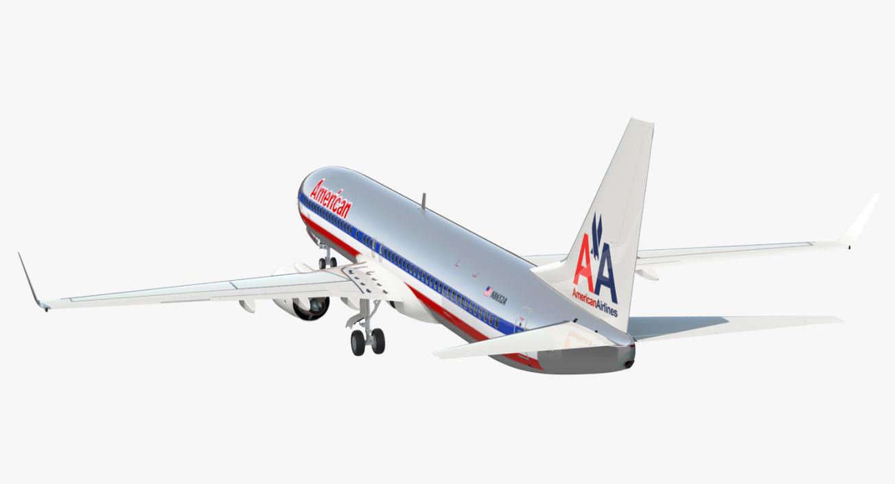 Boeing 737-900 American Airlines 3D