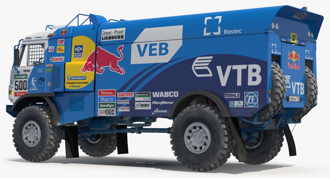 Dakar Racing Truck KAMAZ 4326 VK 3D