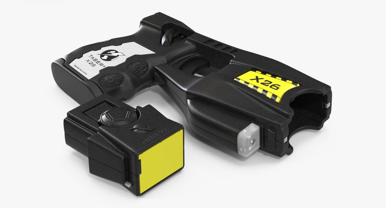 3D Police Taser Gun