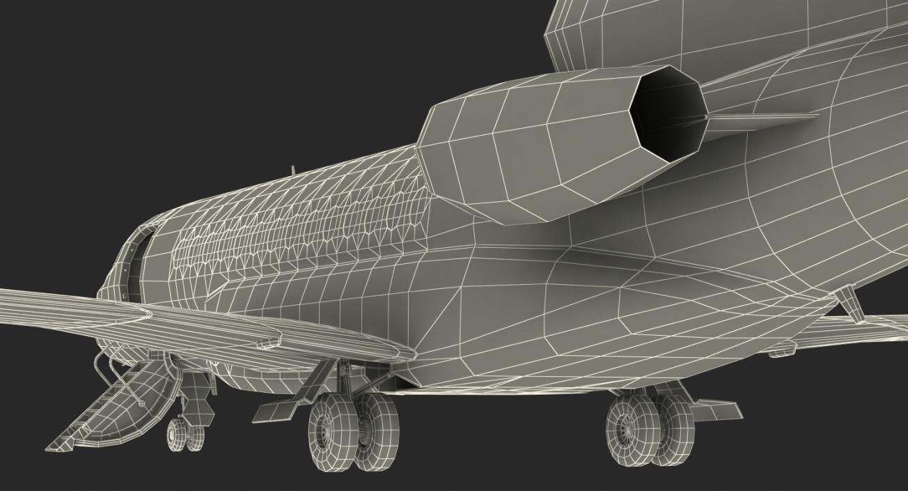 Business Jet Dassault Falcon 7X Generic 3D model