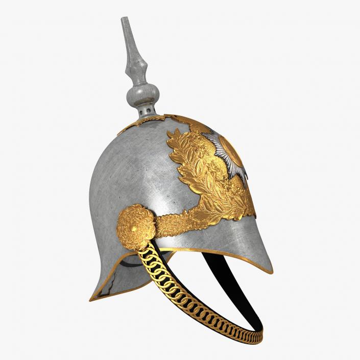 3D British Life Guard Cavalry Helmet model