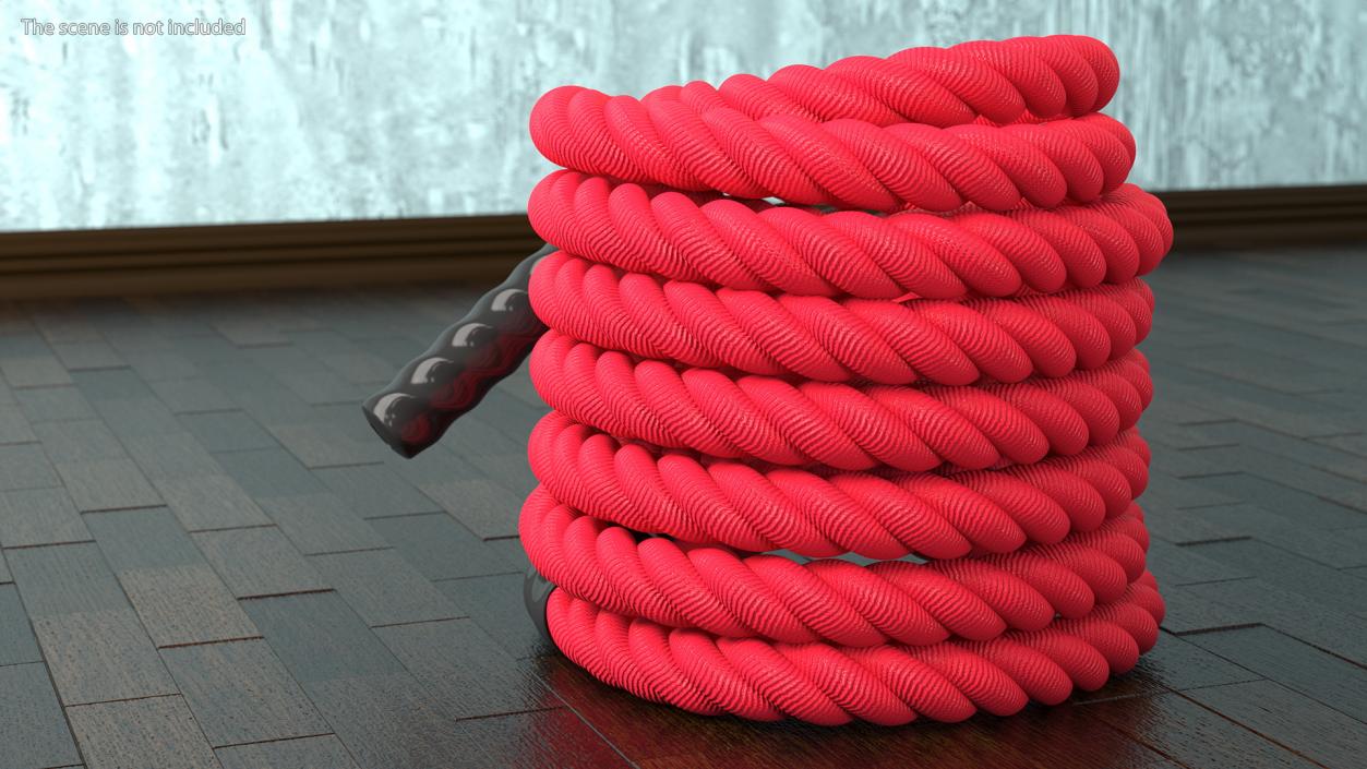 3D Heavy Training Rope Folded