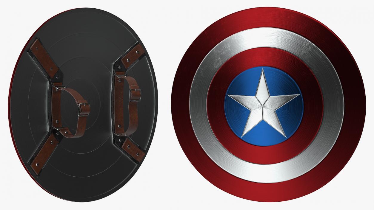 Captain America Shield 3D