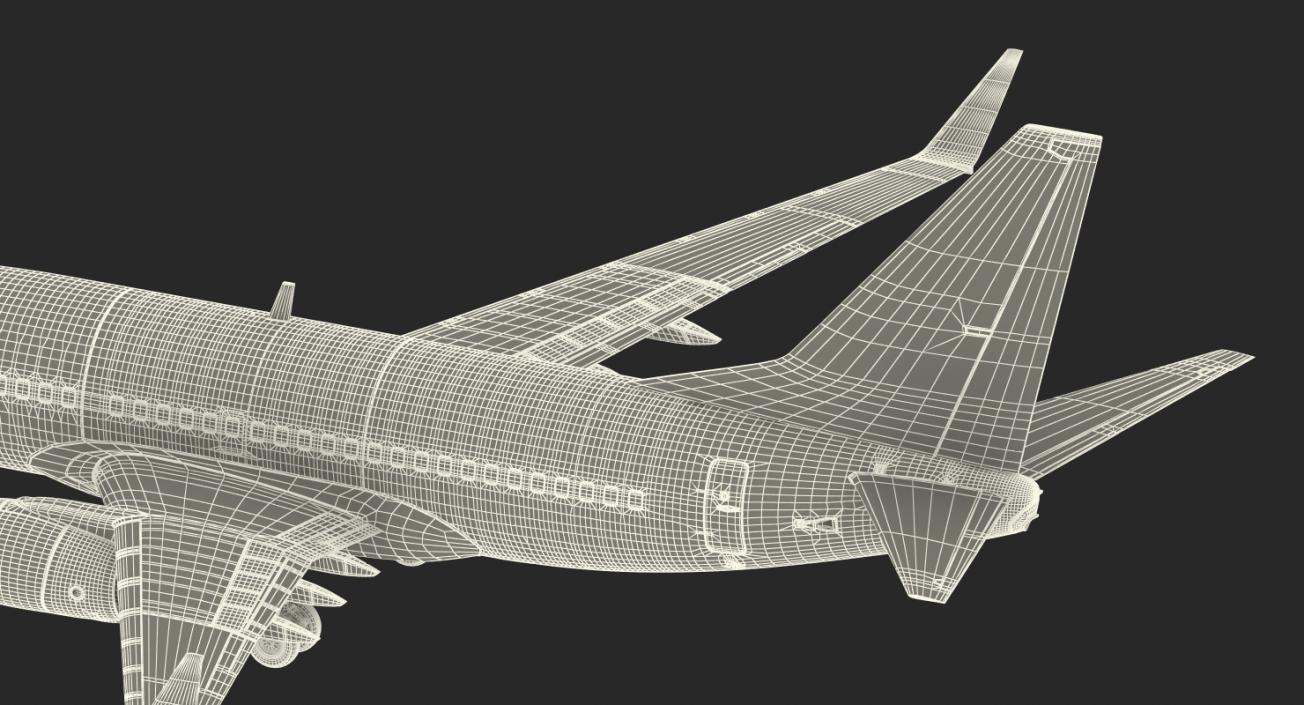 3D Boeing 737-600 Southwest Airlines model