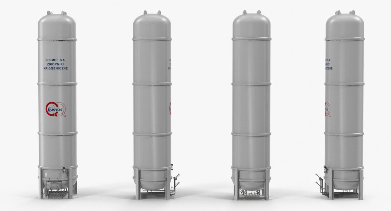 3D LNG Fuel Storage Tank