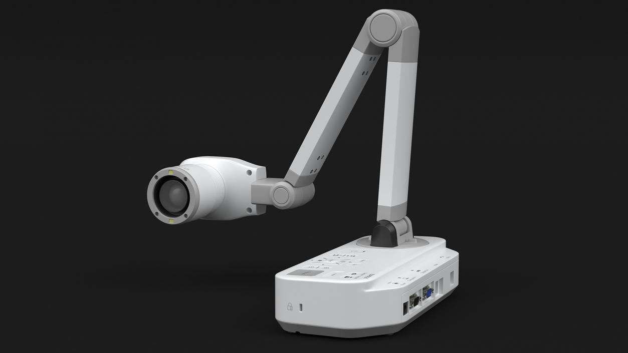 3D Document Camera Epson ELPDC21 Rigged
