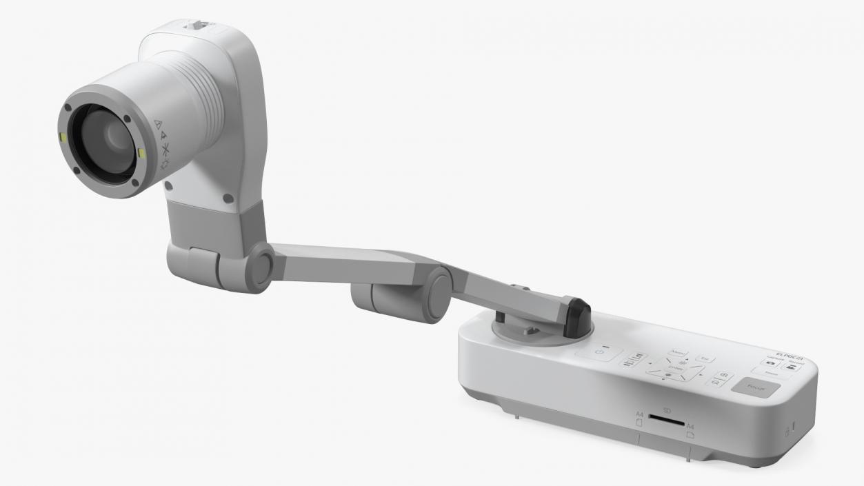 3D model Document Camera Epson ELPDC21 Rigged for Cinema 4D