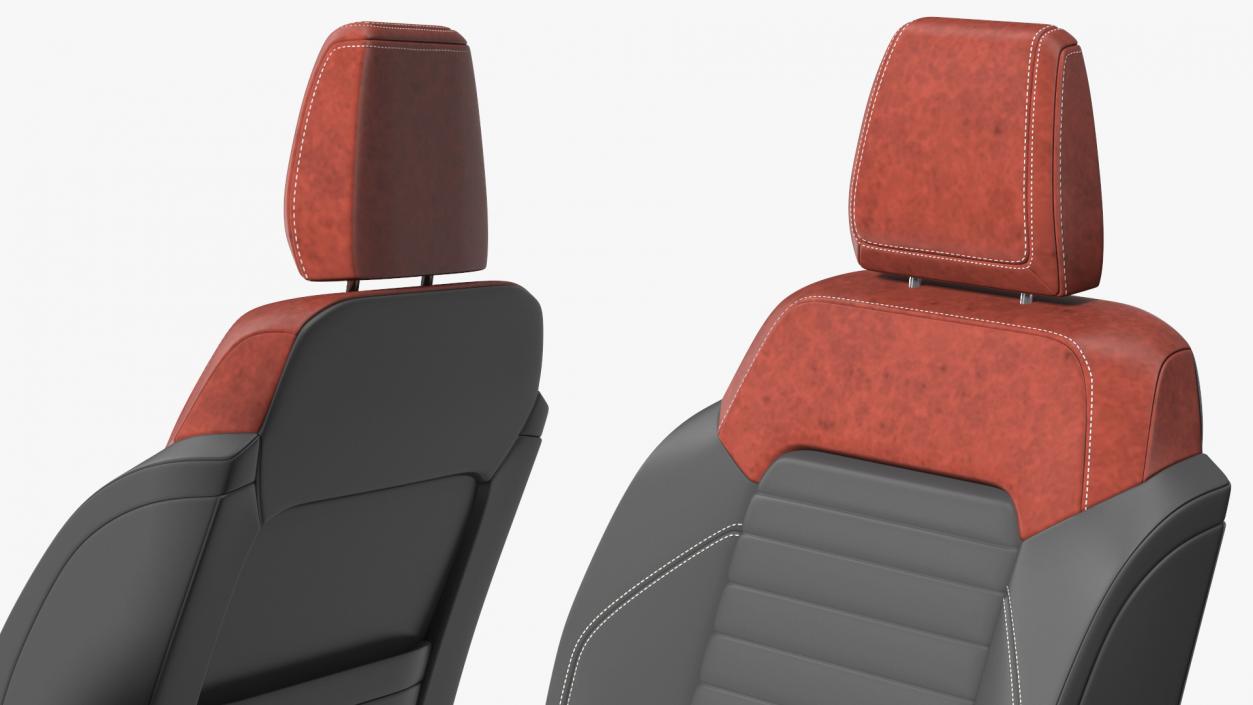 SUV Seats 3D model