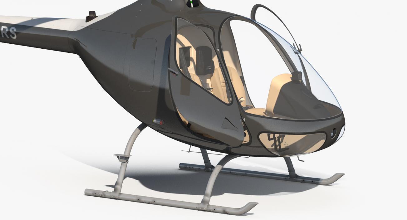 Helicopter Guimbal Cabri G2 3D