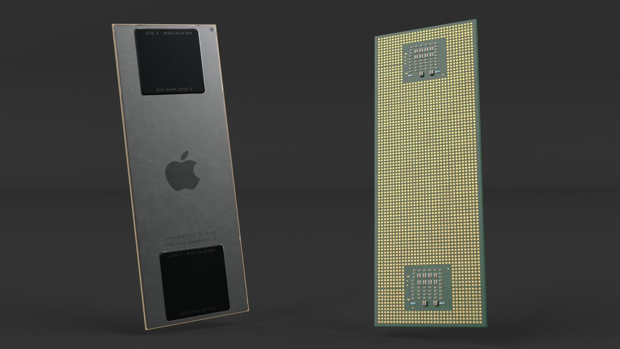 Apple M1 Pro Chip 3D