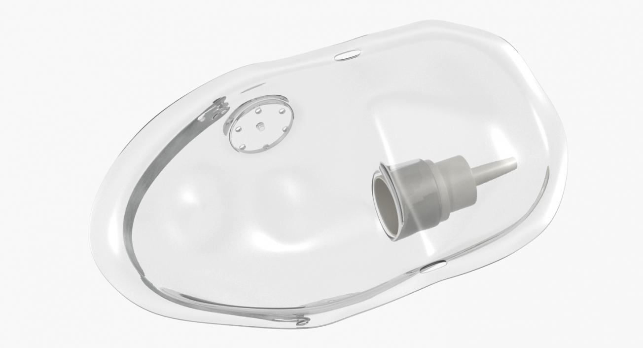 Inhaler Oxygen Mask 3D model