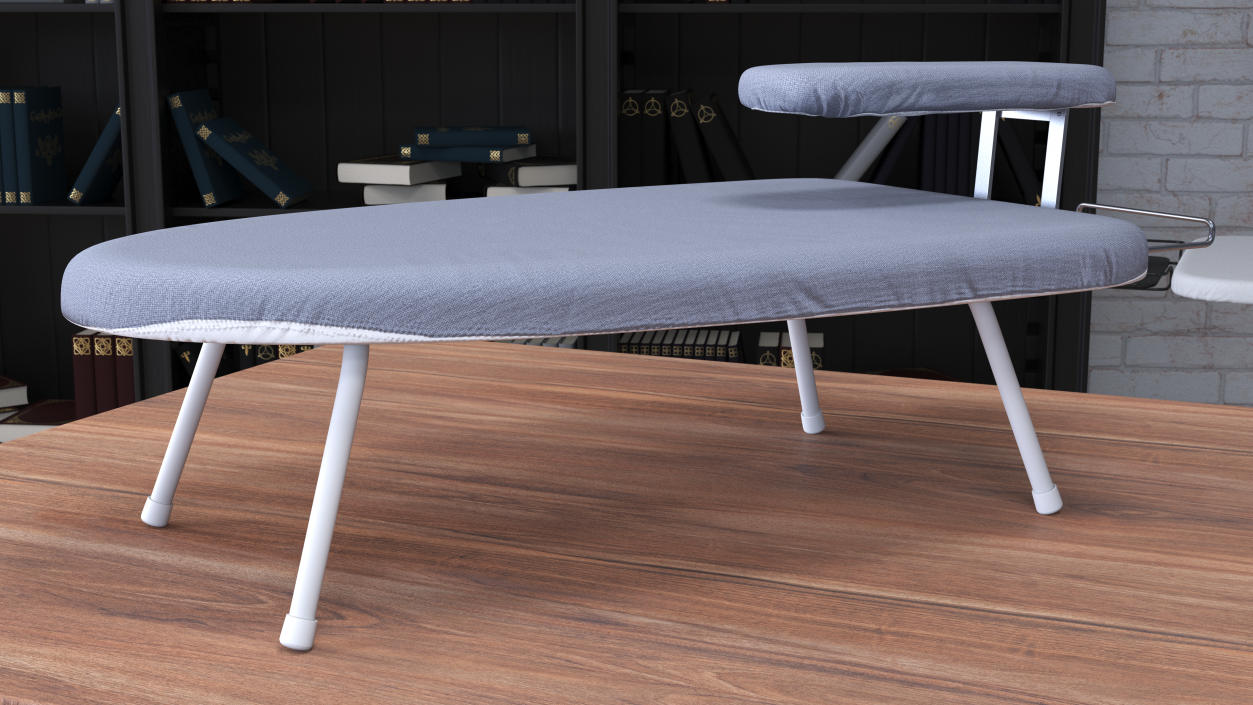 3D Foldable Tabletop Ironing Board Grey
