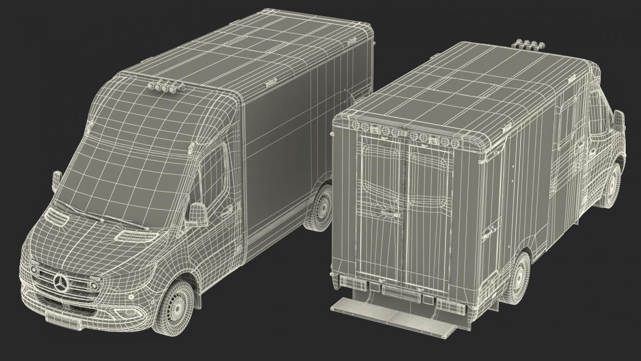 3D ASB Mercedes Sprinter Ambulance